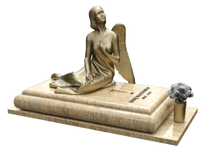 Elegancki nagrobek z granitu w Katowicach