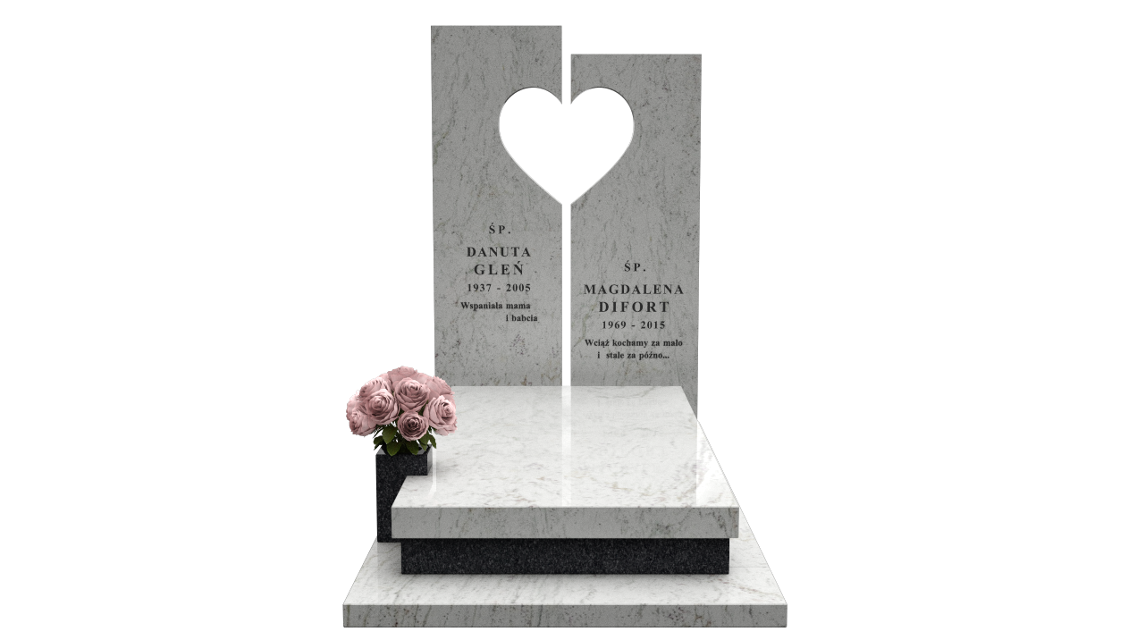 Luksusowy nagrobek z granitu w Katowicach