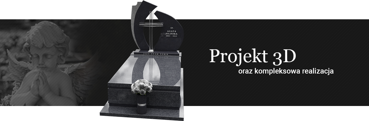 Nowoczesny nagrobek urnowy w Katowicach